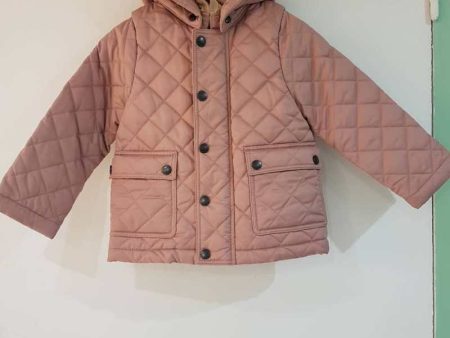 Baby  Girls  Pale  Rose  Quilted Jacket For Discount