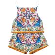 Girls Blue & Green  Maiolica   Hot Suit Online Hot Sale