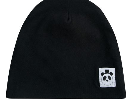 Boys & Girls Black Panda Hat For Sale