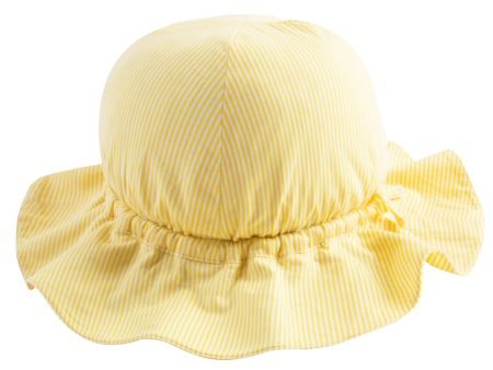 Baby Yellow Striped Sunhat Online Hot Sale