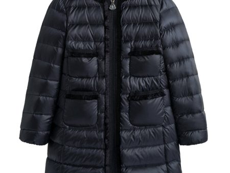 Girls Dark Blue  Antheia Down Padded Jacket Online