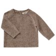 Baby Boys Grey Knitted Wool Sweater Cheap