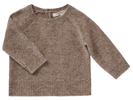 Baby Boys Grey Knitted Wool Sweater Cheap