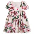 Girls Pale Pink & Rose  Butterfly  Dress Online Sale