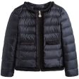 Girls Dark Blue  Kamaria Down Padded Jacket Hot on Sale