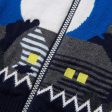 Baby Boys Blue Kintted Cardigan For Discount