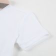 Baby Boys White Cotton Polo Shirts Cheap