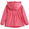 Baby Girls Pink Windbreaker Jacket With Lace Online Hot Sale