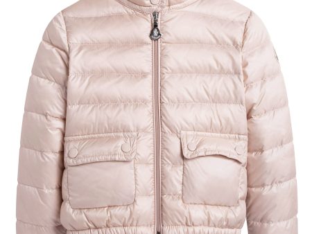 Girls Pink  Lans  Down Padded Jacket For Sale