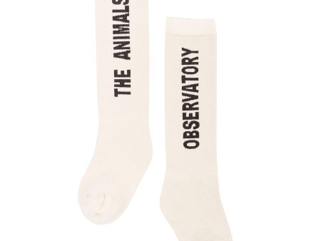 White Logo Socks Online Sale