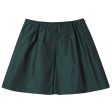 Girls Dark Green elastic Waisted Skirt Online now