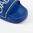 Boys Blue Polyester Slippers Online Sale