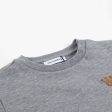 Baby Boys Gray Cotton T-shirt For Cheap