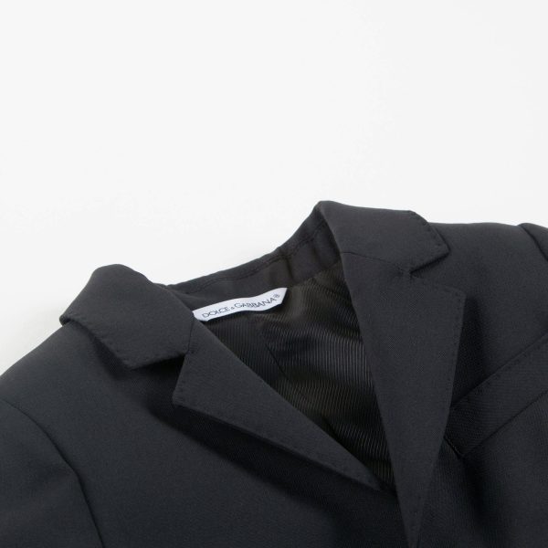 Baby Boys Black Wool Tuxedo Online Hot Sale