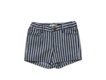 Boys Blue & White Striped Shorts Online