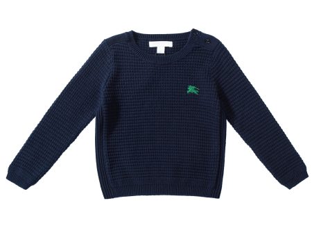 Baby  Boys   Navy   Blue  Cotton   Sweater Sale