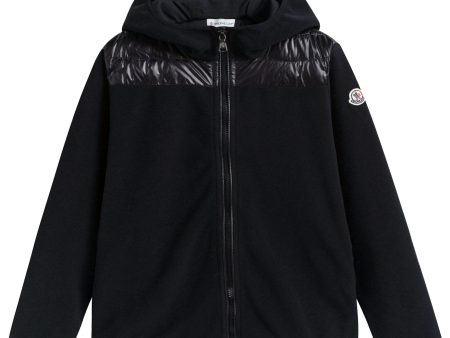 Boys & Girls Black Zip-up Jacket Online Sale