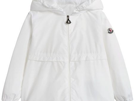 Baby Girls White Windbreaker Jacket Online now