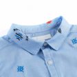 Baby Boys Blue Cotton Shirt Sale