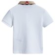 Baby Boys White Cotton Polo Shirts Cheap