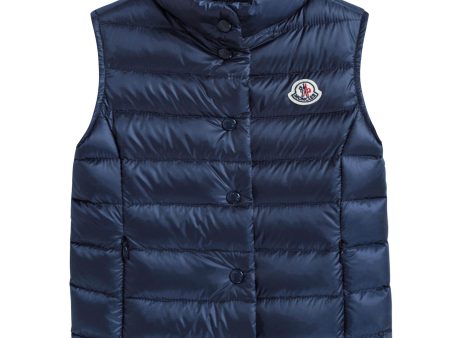 Baby Girls Blue  Liane  Down Padded Gilet on Sale