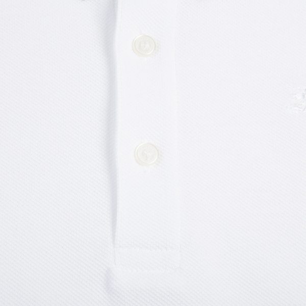 Boys White Cotton Polo Shirts Online