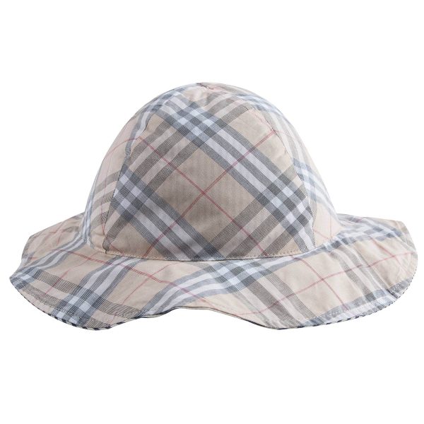 Baby Check Reversible Sun Hat Online now