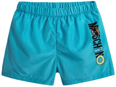 Baby Boys Blue Logo Swim Shorts Supply