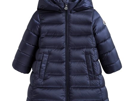 Baby Girls Blue  Majeure  Down Padded Coat For Sale