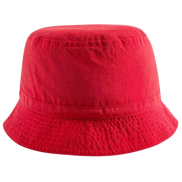 Baby Girls Red Reversible Sun Hat For Cheap