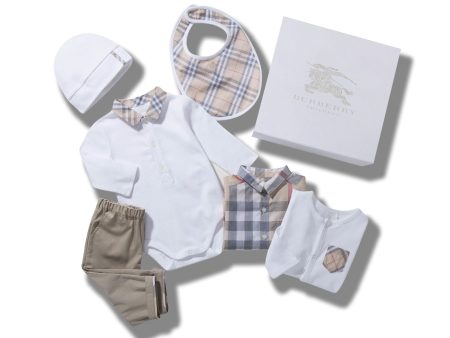 Baby Boys Cotton Blend Three-piece Gift Set Hot on Sale