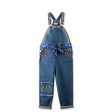 Girls Blue Denim Lucile Dungarees on Sale