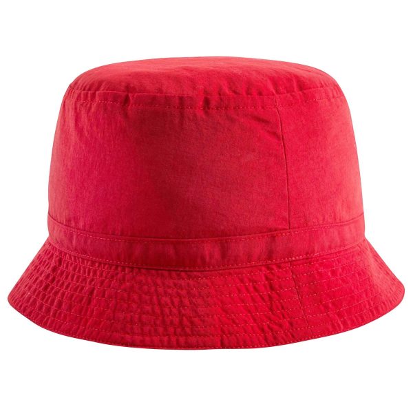 Baby Girls Red Reversible Sun Hat For Cheap