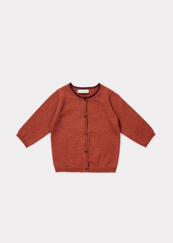 Baby Red Knitted Cardigan Sale