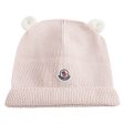 Baby Pink Knitted Hat With Ears Online Sale