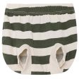 Baby Beige&Green Striped Shortie For Discount