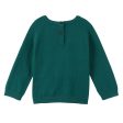 Baby Boys Deep Viridian Green Knitted Cotton Sweater Fashion