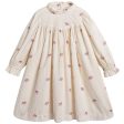 Girls Ivory With Pink Flowers Dress Cheap