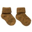 Baby Brown Knitted Low Socks Fashion