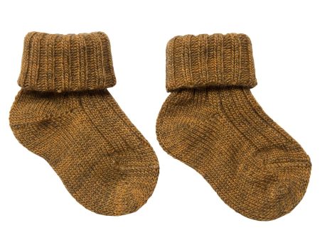 Baby Brown Knitted Low Socks Fashion