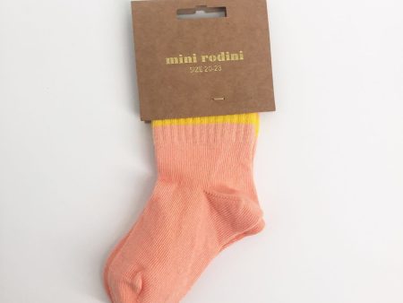 Baby Pink Cotton Knitted Socks Discount