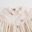 Girls Ivory With Pink Flowers Dress Cheap