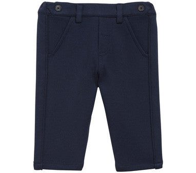 Baby Boys Navy Blue Straight Cut Pants Sale