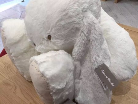 White Large Plush Bunny For Discount