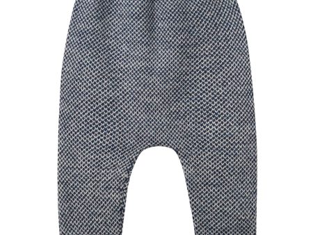 Baby Blue Alpaga Wool Hammer Trousers Online now