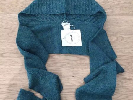 Baby Blue  Alpaga Wool Hat Scarf Fashion