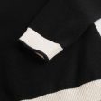 Girls Black & White Wool Sweater on Sale