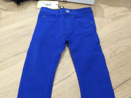 Baby Boys Bright Blue Denim Trousers Online Hot Sale