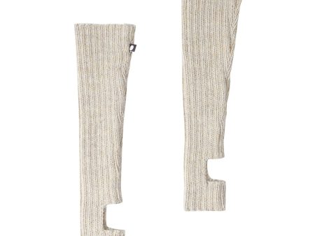 Baby Beige Alpaga Wool Stirrup leggings For Discount