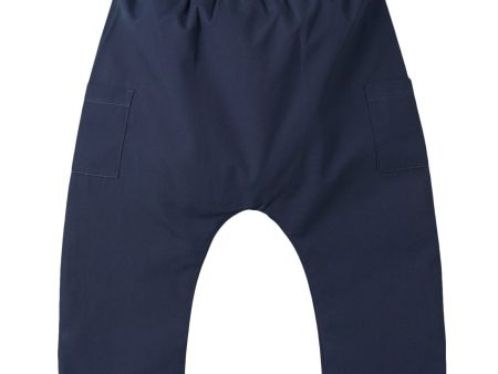 Baby Boys Navy Blue Cotton Corduroy Trousers Supply